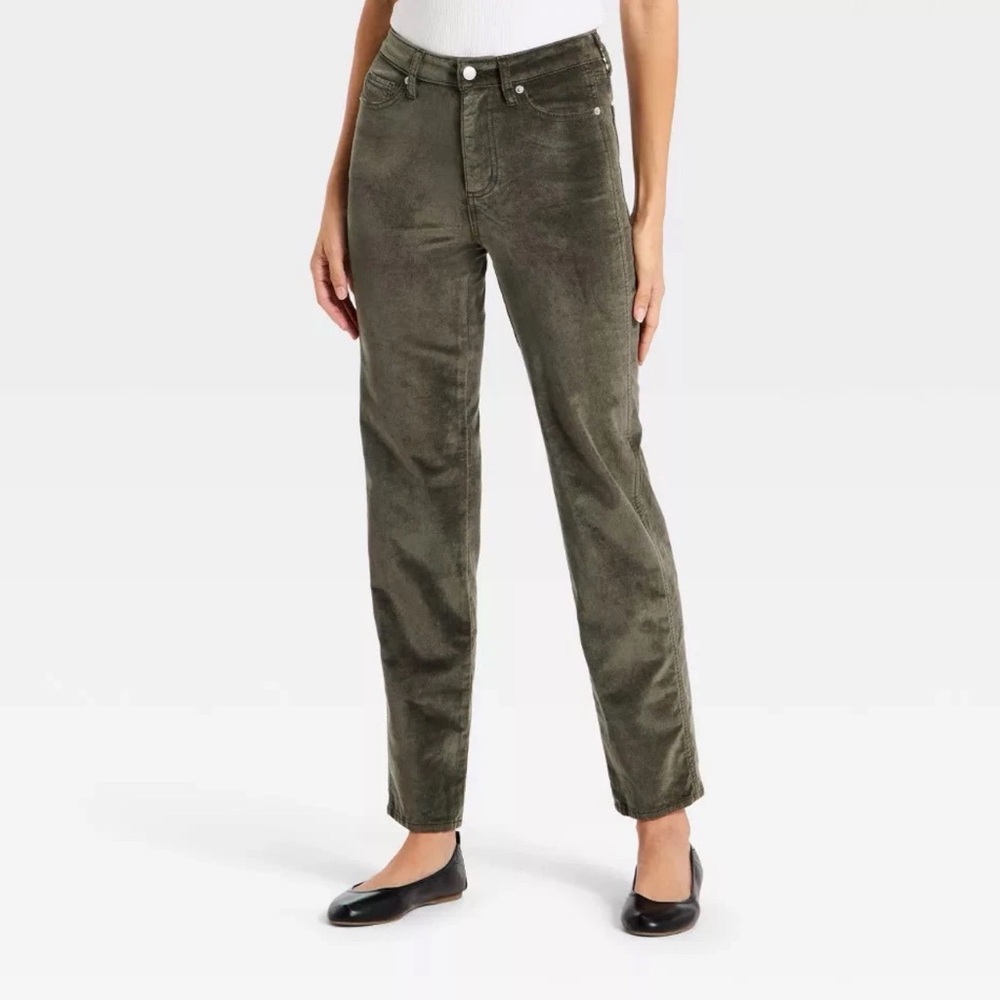 Universal Thread Everyday high-rise Straight Velv… - image 1